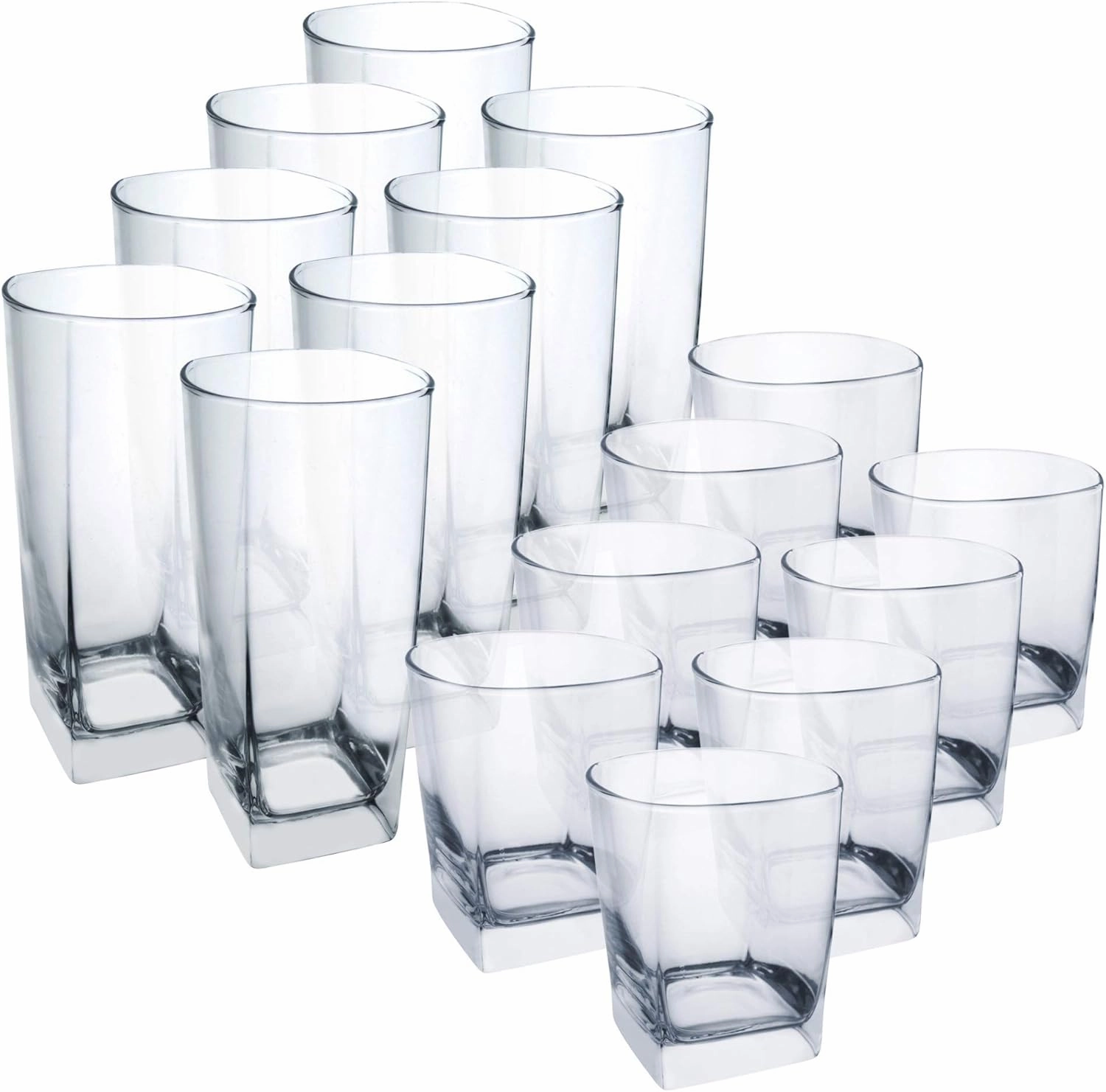 Luminarc Sterling 16 Piece Tumbler Set, Clear