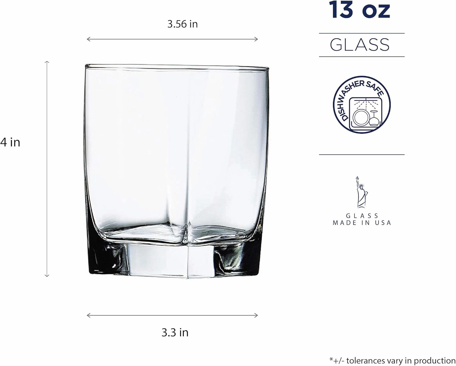 Luminarc Sterling 16 Piece Tumbler Set, Clear