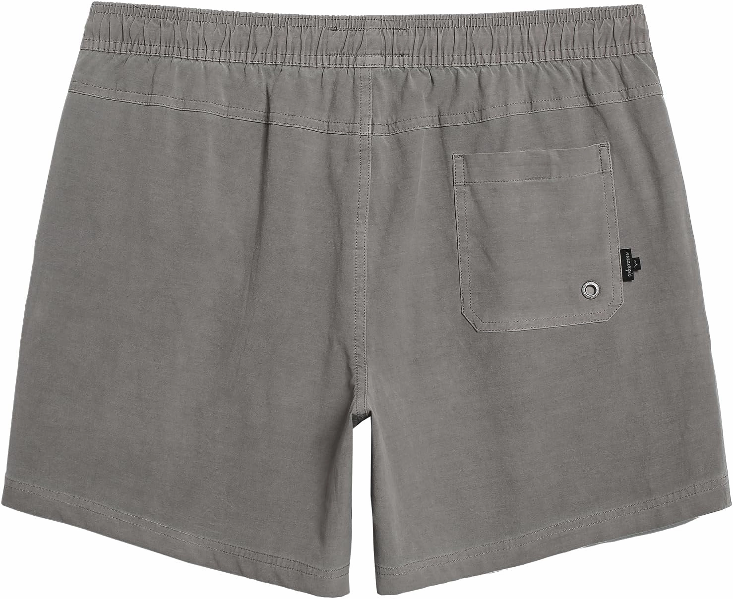 maamgic Men's 5 inch Inseam Shorts Pull-On Relaxed Fit Comfort Stretch Short Shorts with Pocket