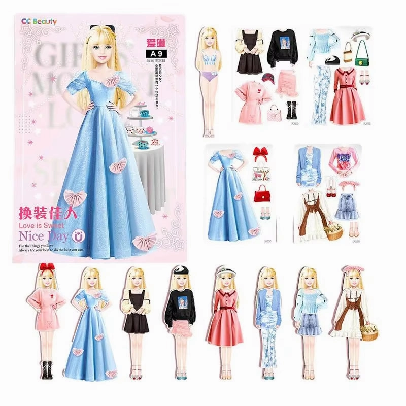 Magnetic Dress up Dolls