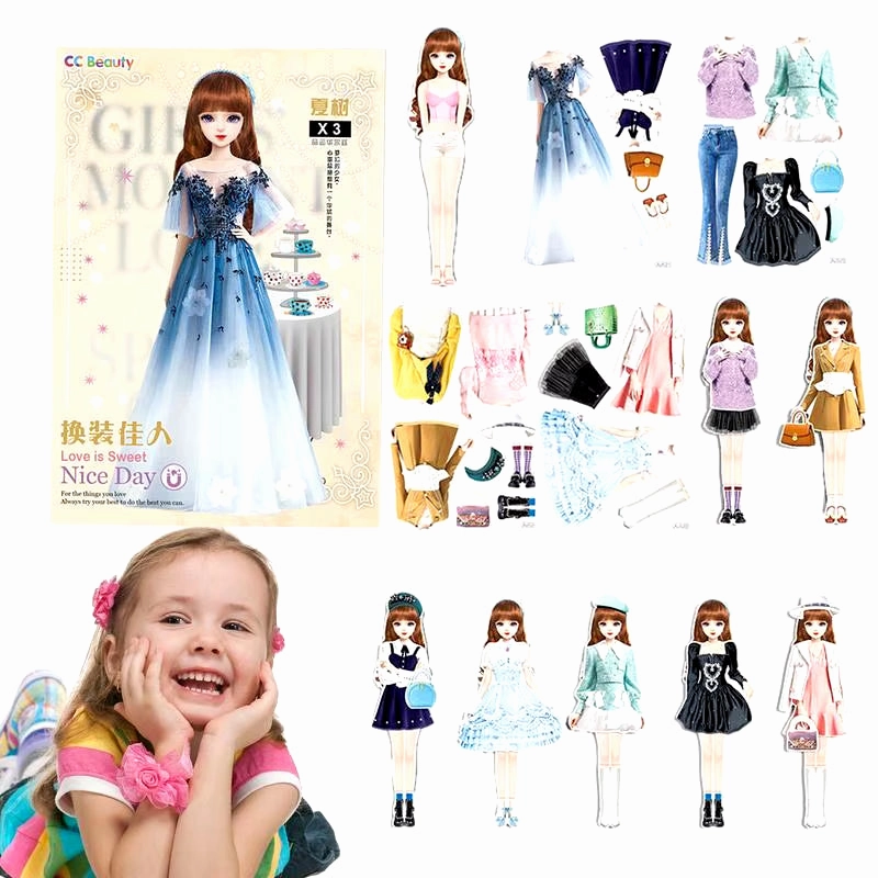 Magnetic Dress up Dolls