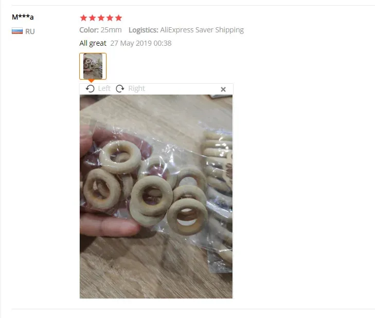 Maple Wooden Teething Rings Set: 10/5/3pcs for DIY Nursing Necklace, Baby Rattles, BPA-Free, Eco-Friendly