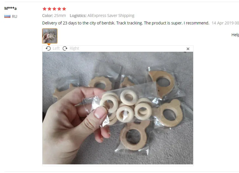 Maple Wooden Teething Rings Set: 10/5/3pcs for DIY Nursing Necklace, Baby Rattles, BPA-Free, Eco-Friendly