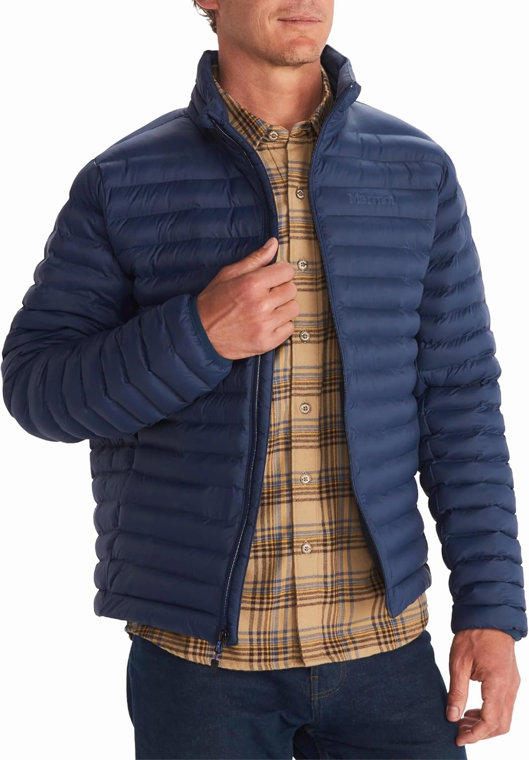 MARMOT Men's Echo Featherless Jacket- Lightweight Down Alternative Puffer Coat