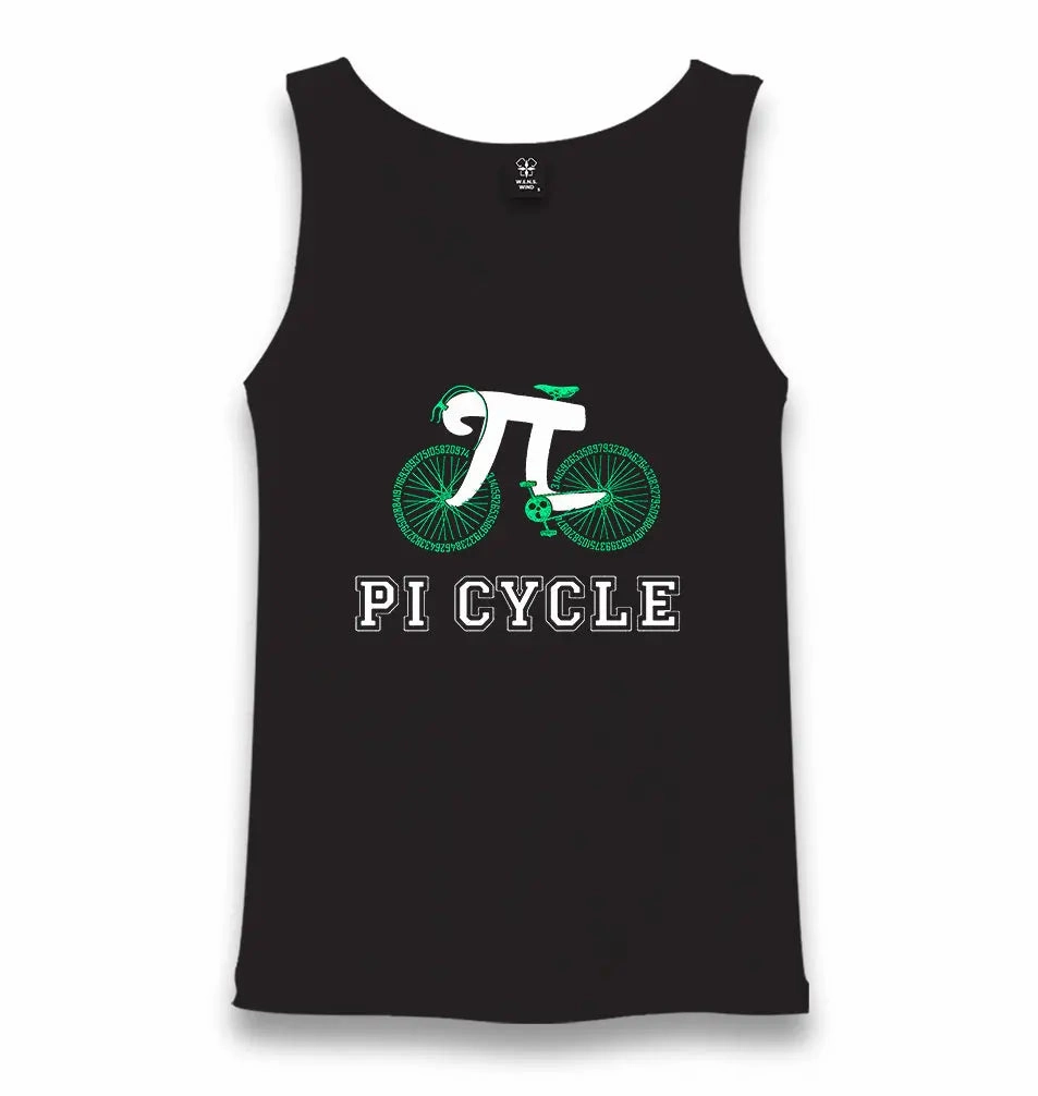 Mathematics - Pi cycle Unisex Black Tank Top