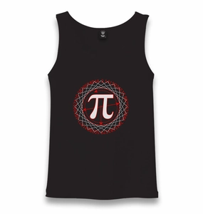 Mathematics - Pi Number IX Unisex Black Tank Top
