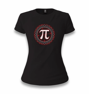Mathematics - Pi Number IX Women's Black T-shirt