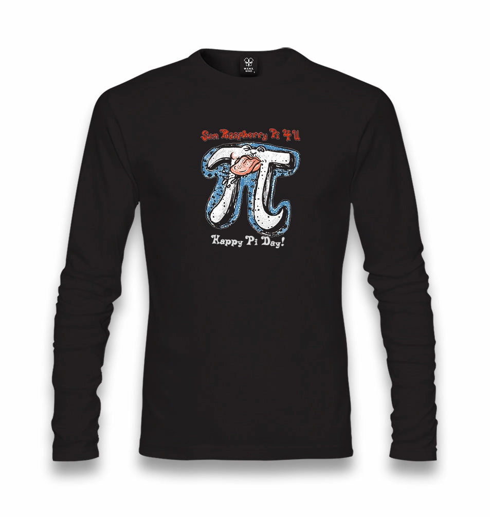 Mathematics - Pi Number VI Unisex Black Longsleeve