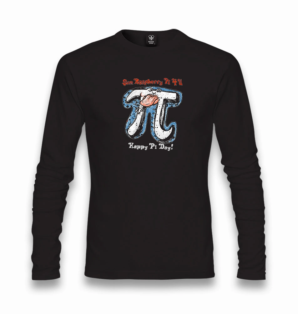 Mathematics - Pi Number VI Unisex Black Longsleeve