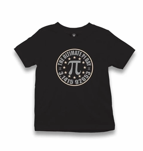 Mathematics - Pi Number XIII Kid's Black T-shirt
