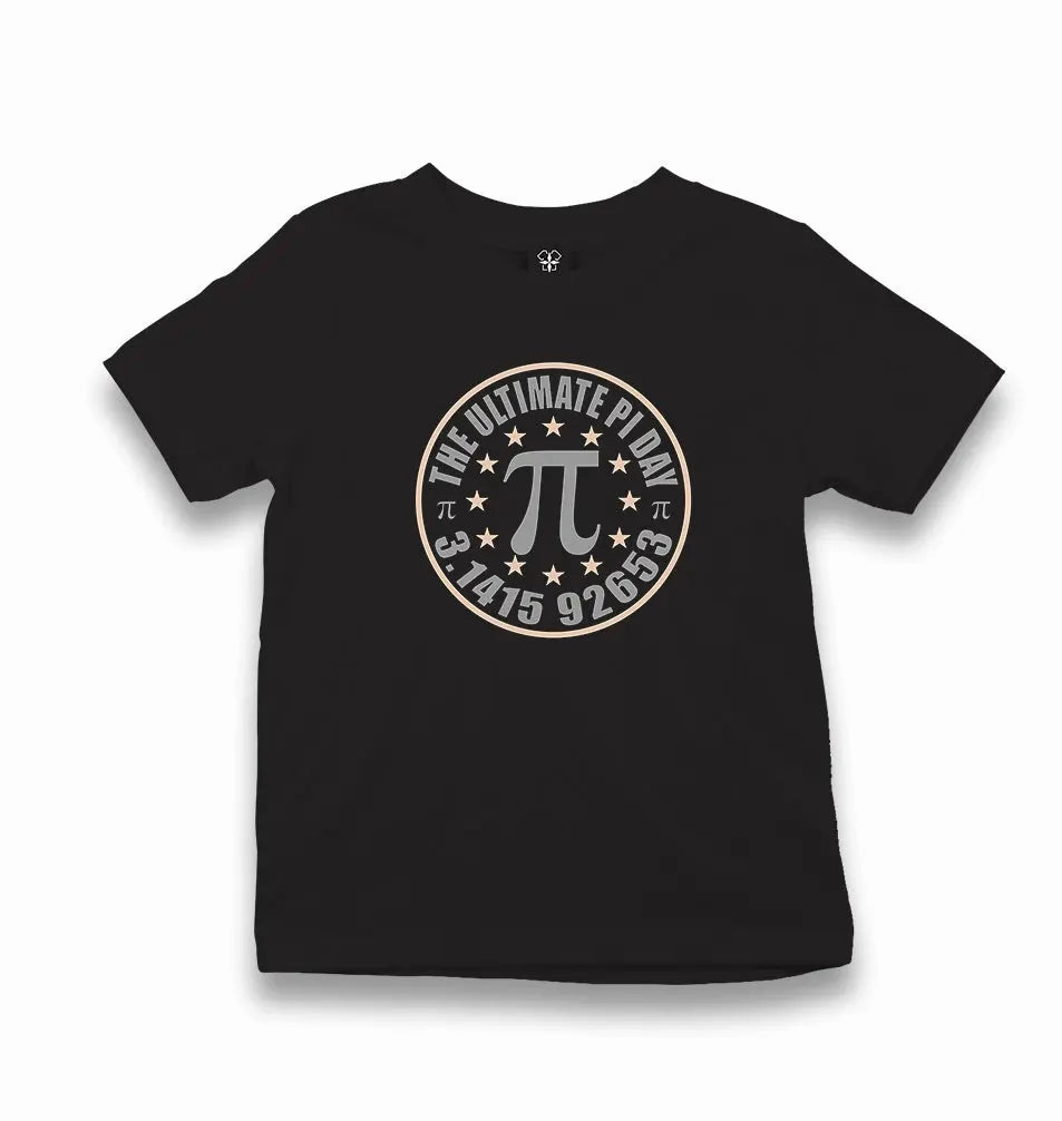 Mathematics - Pi Number XIII Kid's Black T-shirt