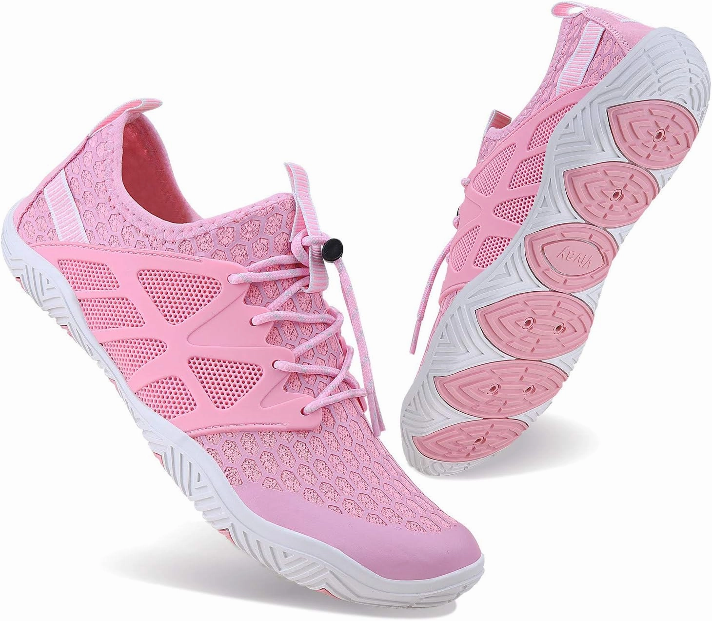 MAYZERO Water Shoes Men Women Swim Surf Shoes Beach Pool Shoes Wide Toe Hiking Aqua Shoes Winter House Slippers