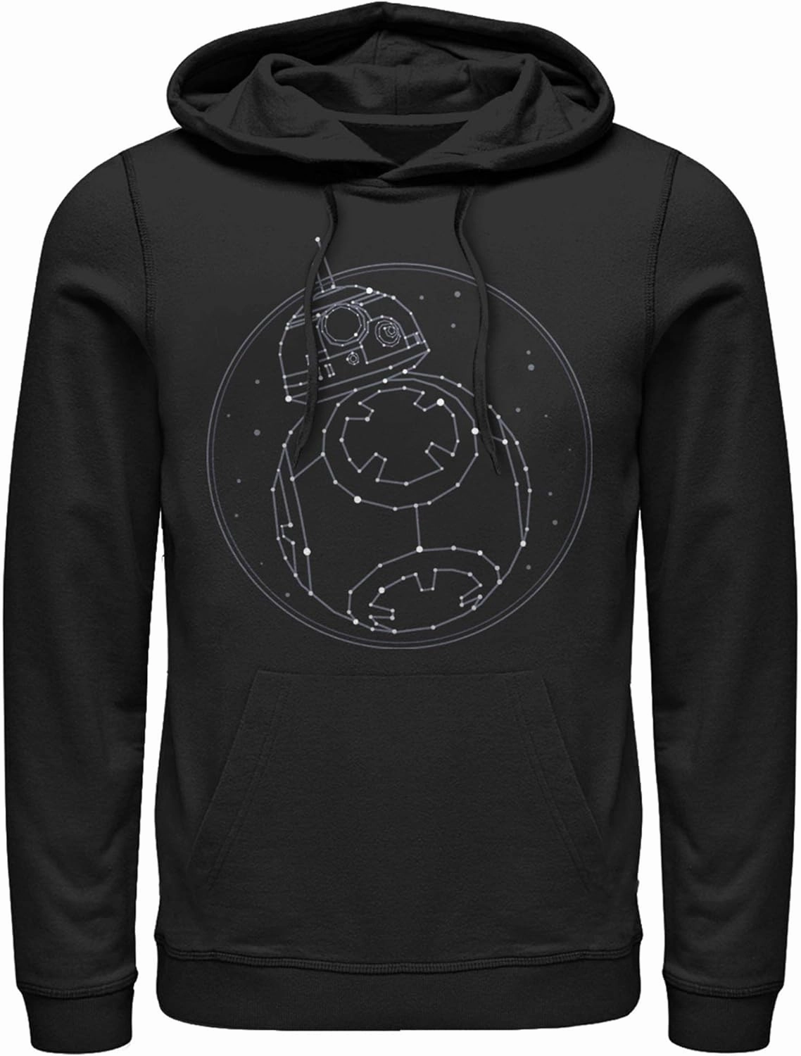 Men's Star Wars: The Rise of Skywalker BB-8 Starry Constellation Pull Over Hoodie
