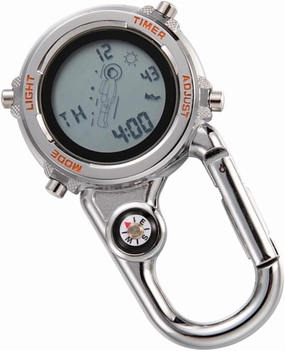 Men Women Digital Clip Watch Fashionable Climbing Watch for Outdoor Adventures