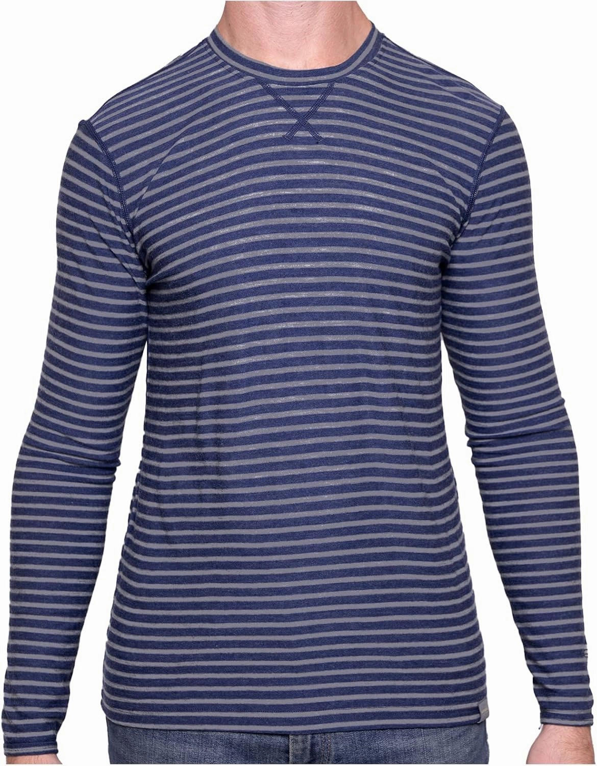 MERIWOOL Mens 100% Merino Wool Base Layer Lightweight Long Sleeve Thermal Shirt