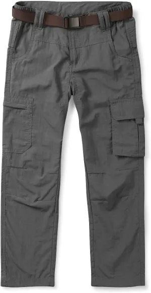 Mesinsefra Boy's Hiking Pants,Kids Casual Outdoor Quick Dry Lightweight Climbing Camping Fishing Trousers