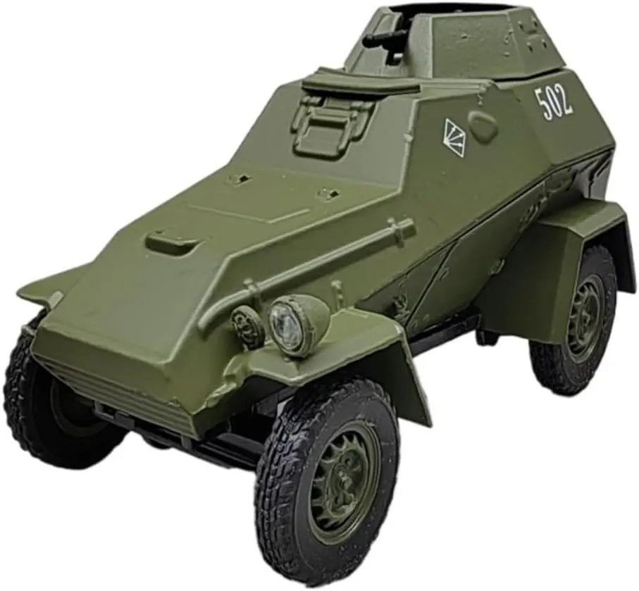 Metal Vehicles Toys 1/43 for Tank BA-64 Military Vehicle Alloy Vehicle Model Interior Decoration Miniature Toy Home Or Office Décor