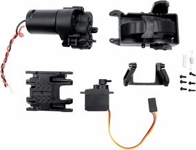 Metal 2 Speed Gearbox Motor Kit with Servo for Traxxas 1/18 TRX4M Mustang Defender RC Track Car