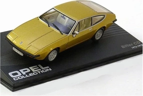 Metal Car Model 1:43 for Opel Bitter Cd 1973 Sports Car Alloy Static Collection Model Die-cast Metal Toy Gift Die Cast Vehicles