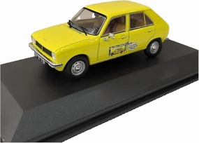 Metal Car Model 1:43 for Peugeot 104 1972 Simulation Car Model Faithful Replica Enthusiast Collection Die Cast Vehicles