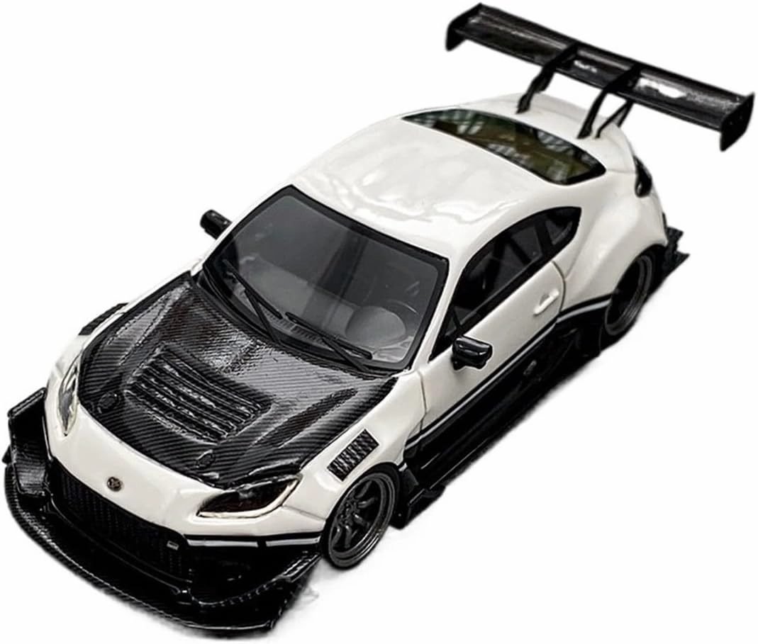 Metal Die Cast Toy Cars Resin 1:64 for Toyota GR86 Static Car Model Exhibition Garage Scene Decoration Hobby Collection for Home Or Office Décor
