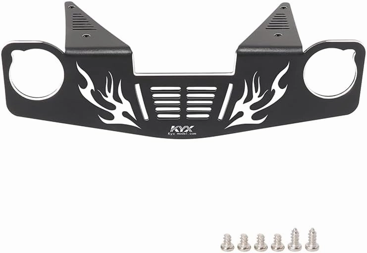 Metal Front Guard for LOSI 1/18 Mini LMT 4X4 Brushed Monster Truck Upgrades Parts Accessories