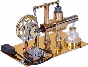 Metal Stirling Engine Model Physical Science Experiment Stirling Engine Model Physical Science Experiment Teaching Aids