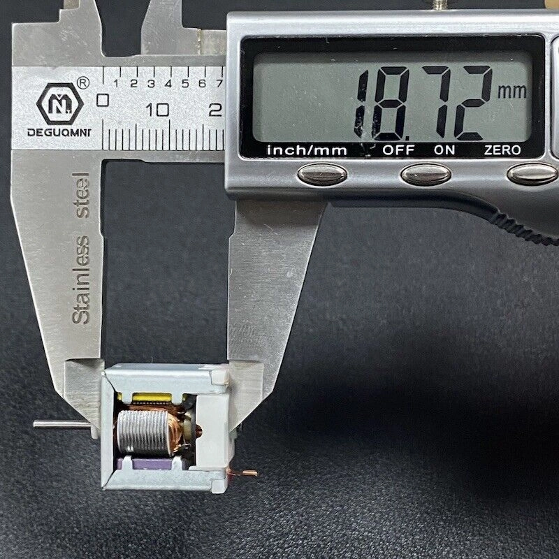 Micro 18mm Square Bare 020 Motor DC 1.5V 3V 6V High Speed Toy Car Motor