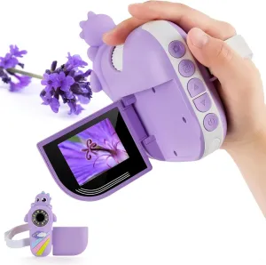 Microscope for Kids: 4K 2" Screen Portable Digital Camera Microscope, Pocket Microscopes Scope Educational Science Kit for Kid Age 4-12, Birthday Gifts for Kids Boys and Girls