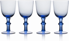 Mikasa Goblets, Blue