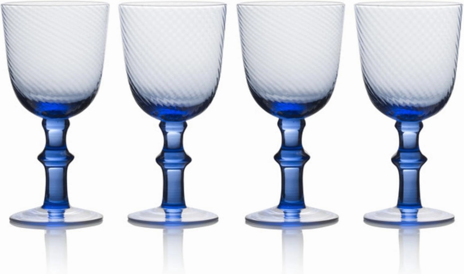 Mikasa Goblets, Blue