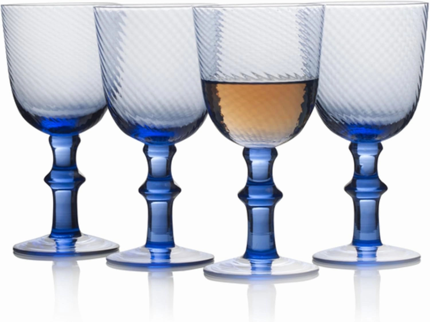 Mikasa Goblets, Blue