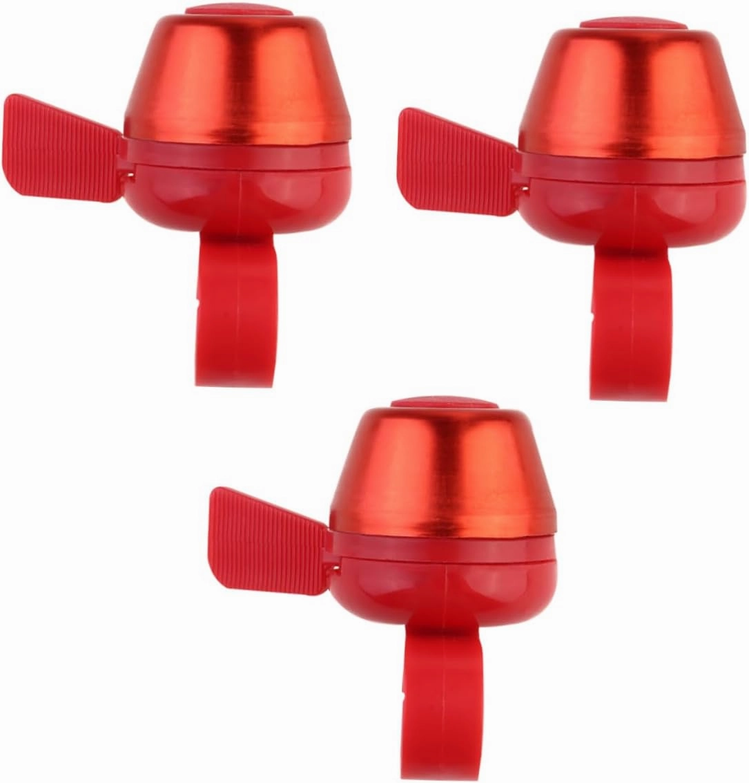 Mikikit Bike Bells Loud Warning Sound Clear Ringing Safety Bells for Cycling Durable Random Essential for Biking