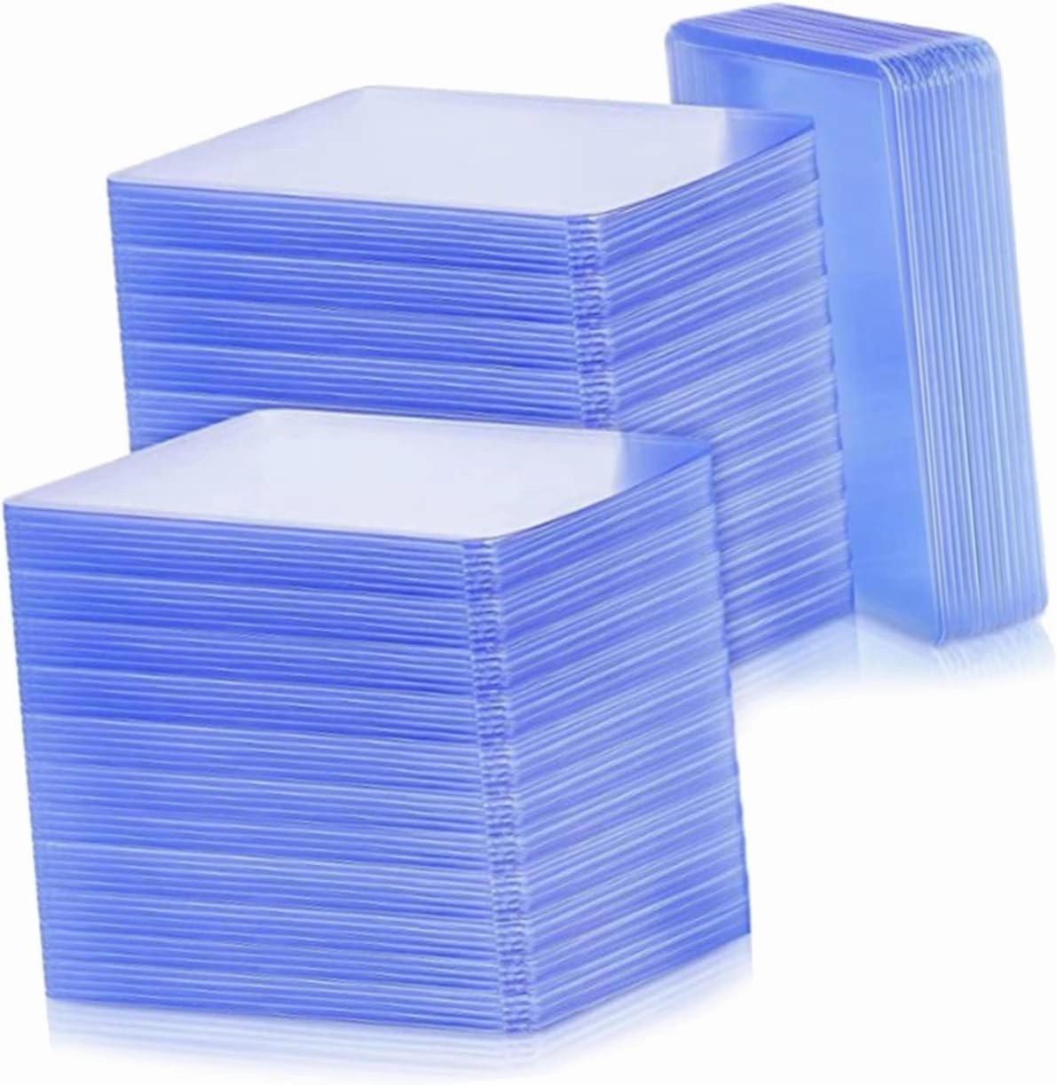 Milisten 100pcs Game Card Protectors Protective Covers for Trading Cards Sturdy PVC Sleeves Easy