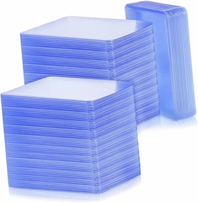 Milisten 100pcs Game Card Protectors Protective Covers for Trading Cards Sturdy PVC Sleeves Easy