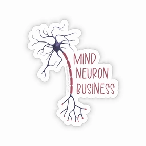 Mind Neuron Business - Vinyl Sticker