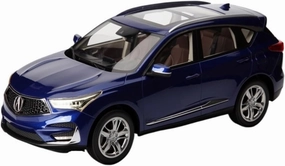 Mini Cars Replica 1/18 for Honda Acura RDX Acura Blue Resin Model Collectible Desktop Decoration Ornament Race Car Birthday Party Decorations