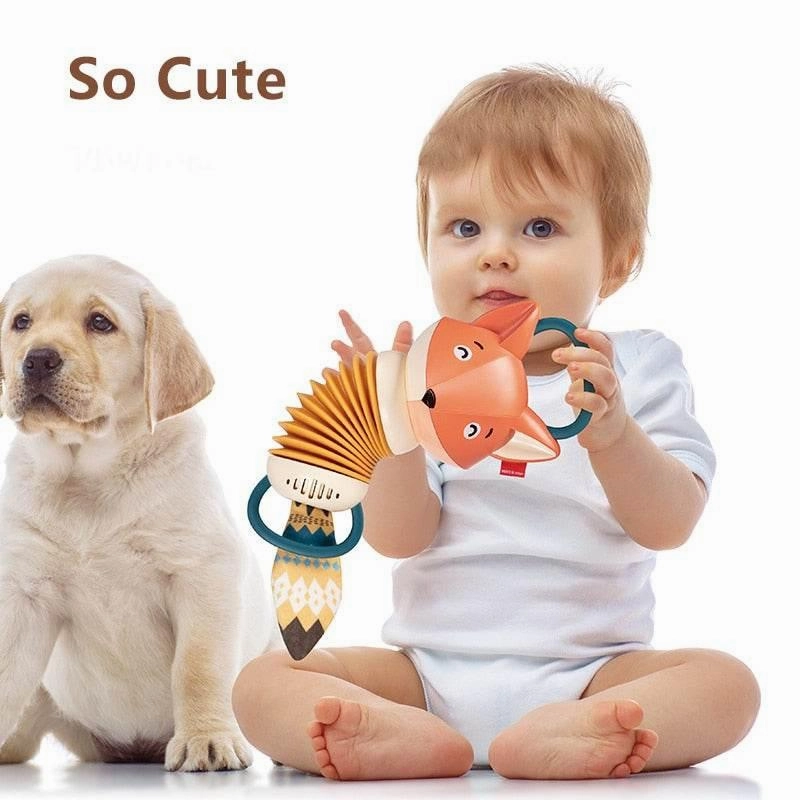 Mini Fox Accordion - Baby Musical Toy Instrument