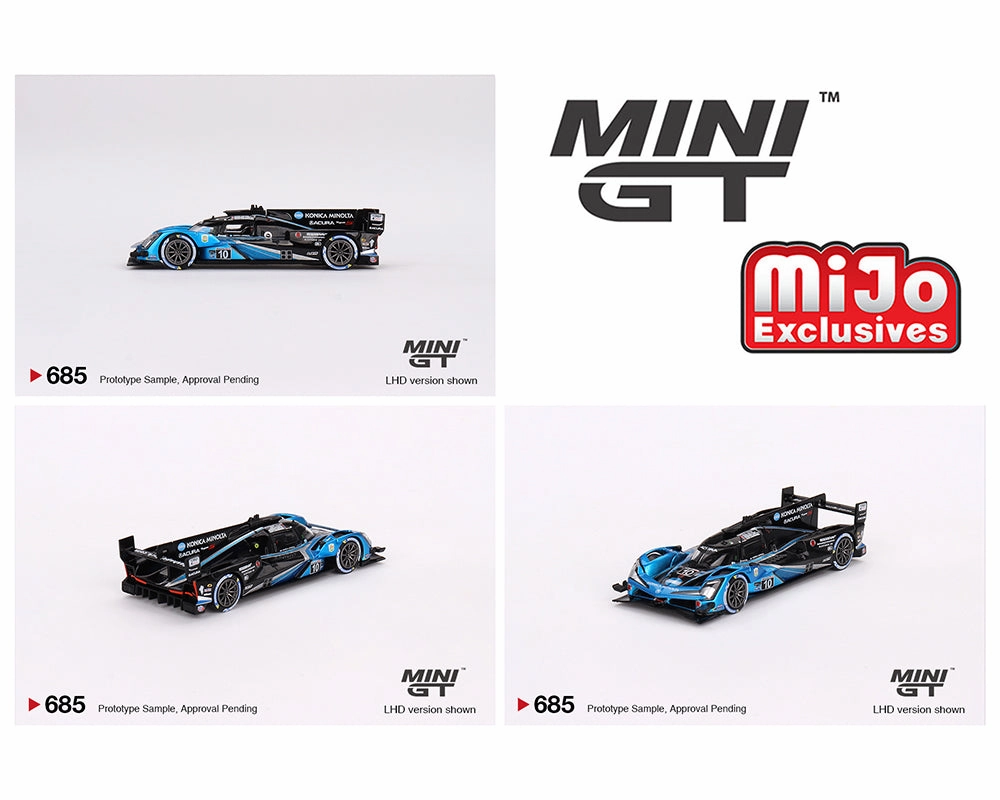 Mini GT Acura ARX-06 GTP #10 Konica Minolta 2023 IMSA Daytona 24 Hours
