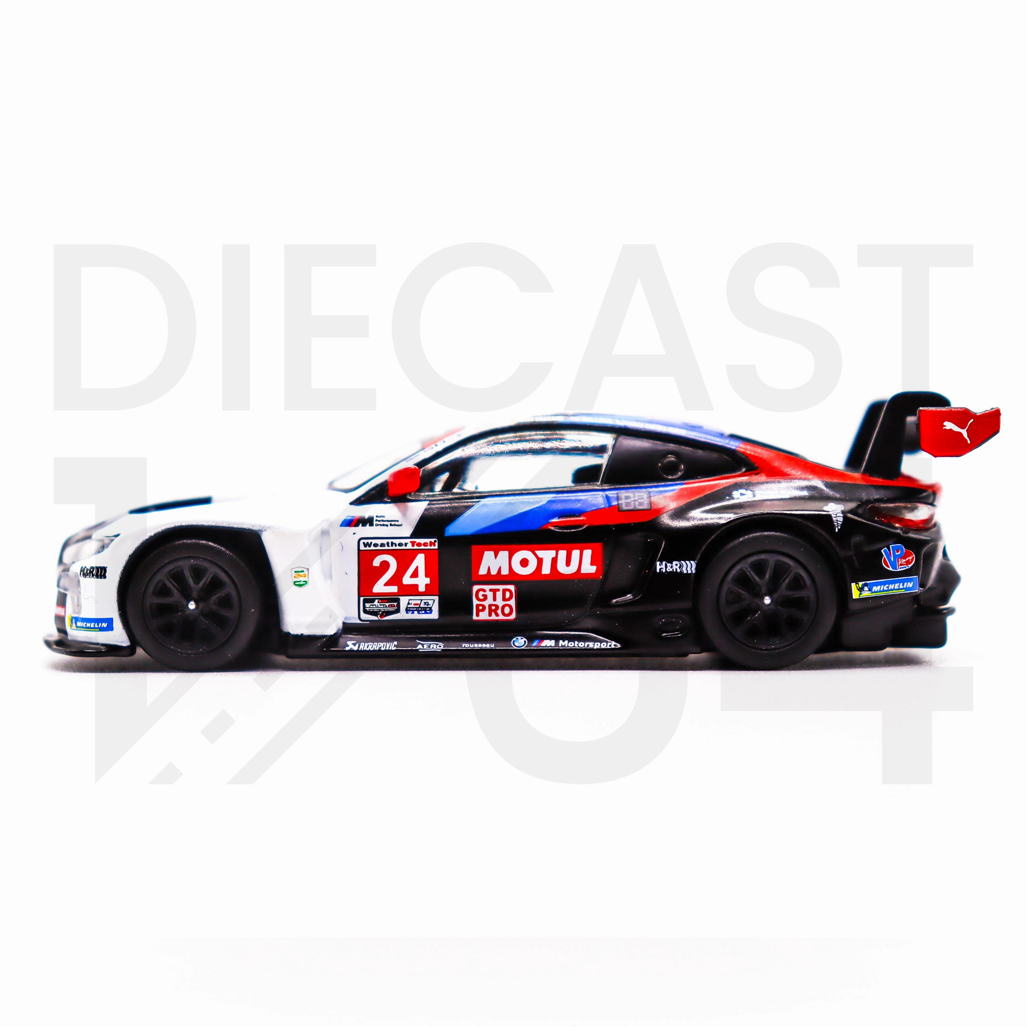 Mini GT BMW M4 GT3 #24 BMW Team RLL 2022 IMSA Daytona 24 Hours