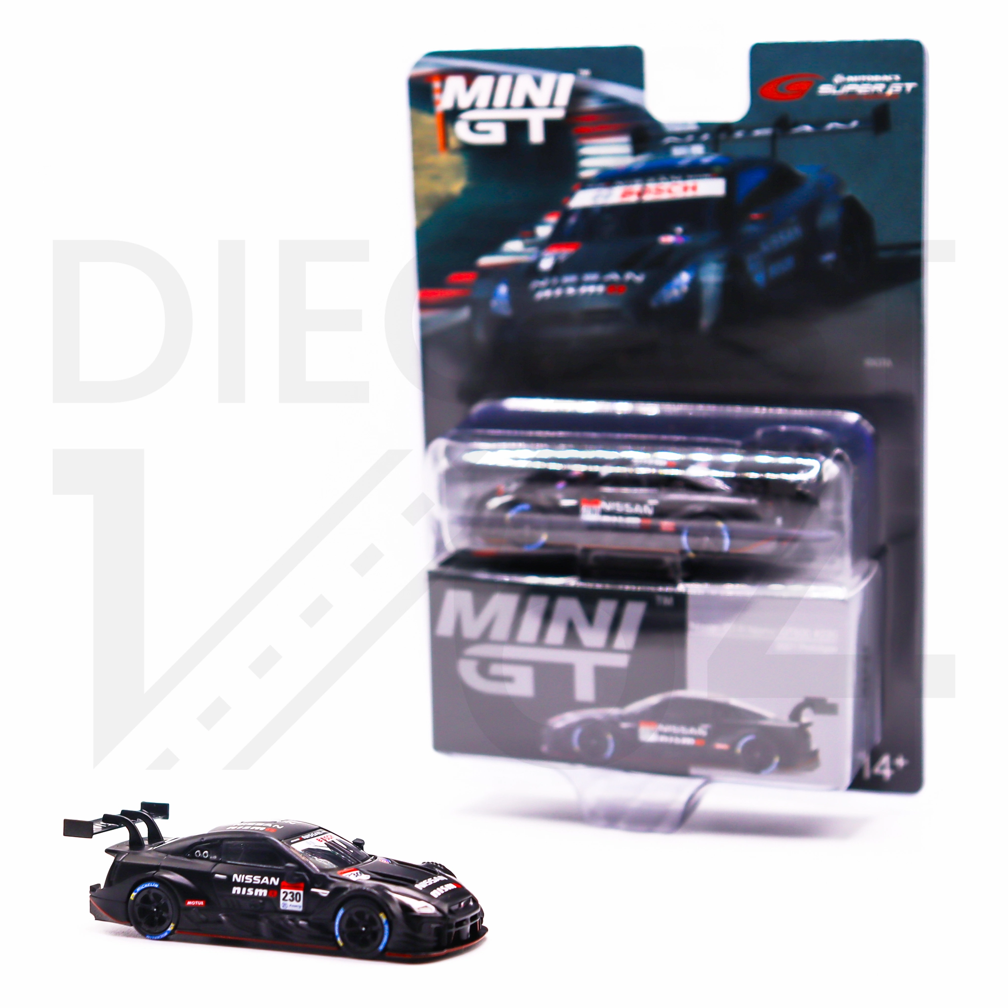 Mini GT Japan Exclusive Super GT Nissan GT-R NISMO GT500 2021 Prototype Super GT Series