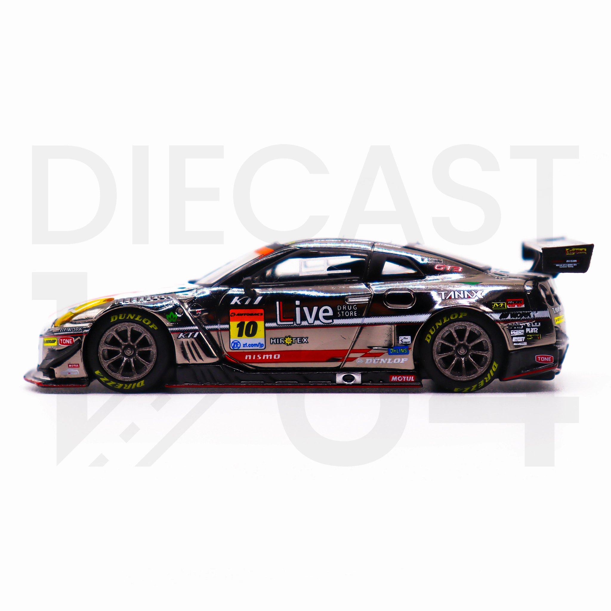 Mini GT Nissan GT-R Nismo GT3 #10 Tanax 2022 Super GT Series