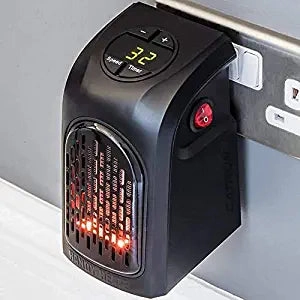 Mini portable wall outlet Fan blower heater with Advanced Ceramic Technology (400 W)