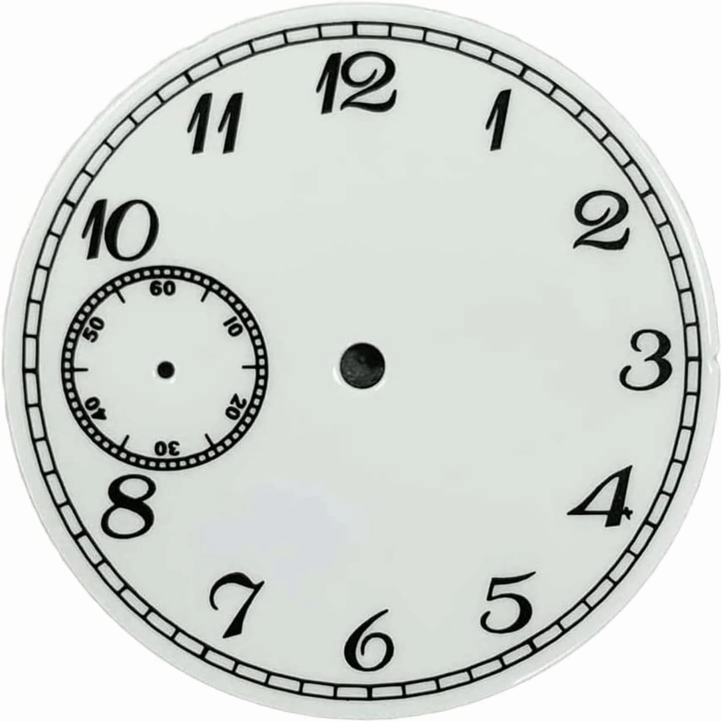 Minimalistic Watch Dial for ETA 6497 and ST3600 Movement Digital Manual Dial   Analog Watch Dials 38.8 Mm Luminous Dial(Dial)
