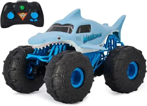 Monster Jam, Official Megalodon Storm All-Terrain Remote Control Monster Truck for Boys and Girls, 1:15 Scale, Kids Toys for Ages 4-6 
