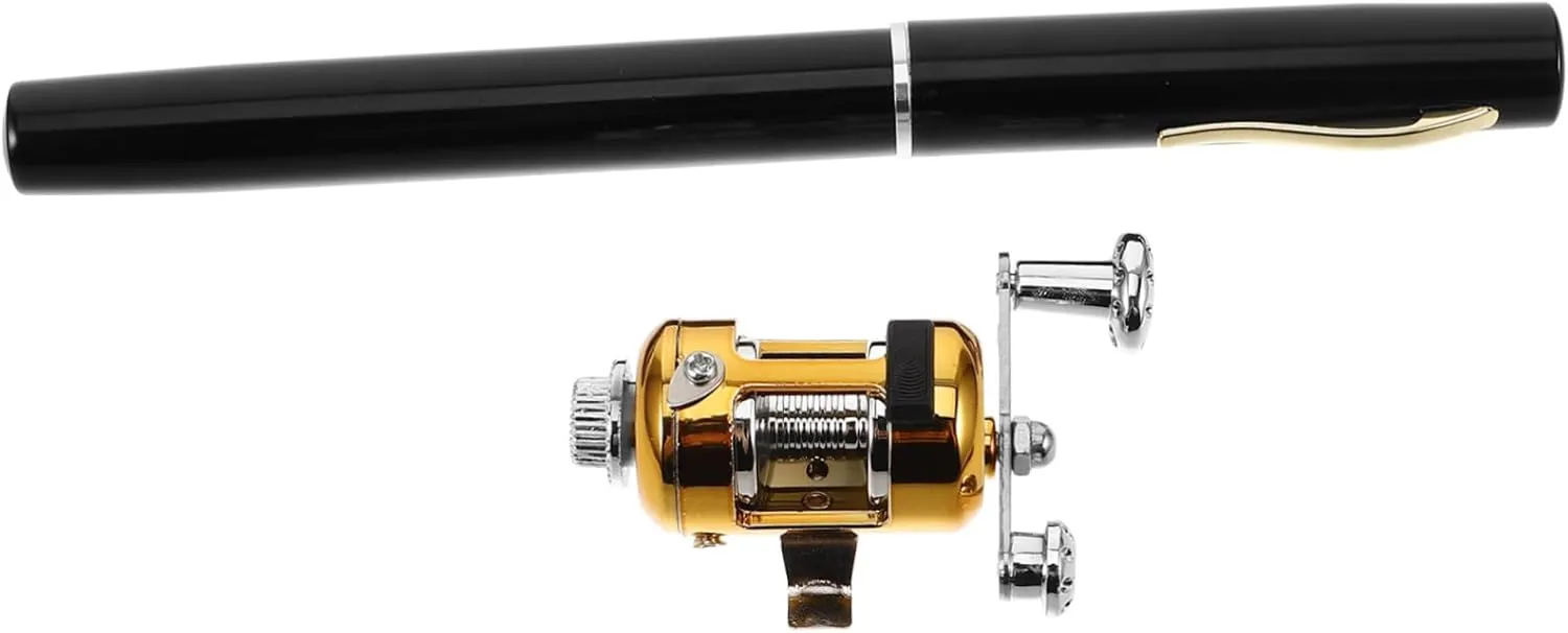 Multi-use Portable Fishing Pole Telescopic Ice Fishing Rod Aluminum Alloy Construction for Angling Accessories