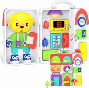 Musical Montessori Busy Board - Motor Skills Marvel!