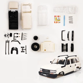 NC Durable Car Shell Body Cover Assembly DIY Parts Kit for WPL C14 C24 RC Truck