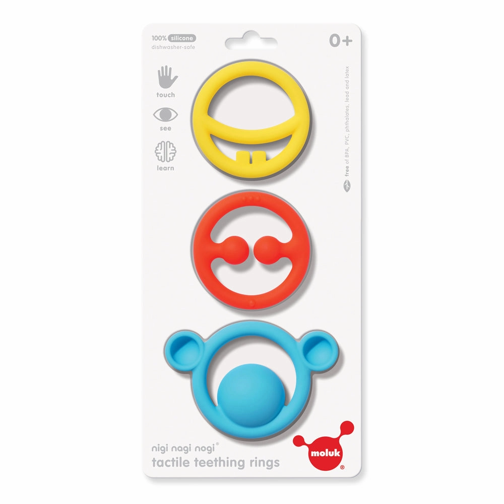 Nigi Nagi and Nogi Teething Rings