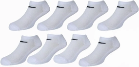 Nike Little Boys Lightweight No Show Socks 8 Pack, 5-7 Shoe Size, Age: 10C-3 Year Old)